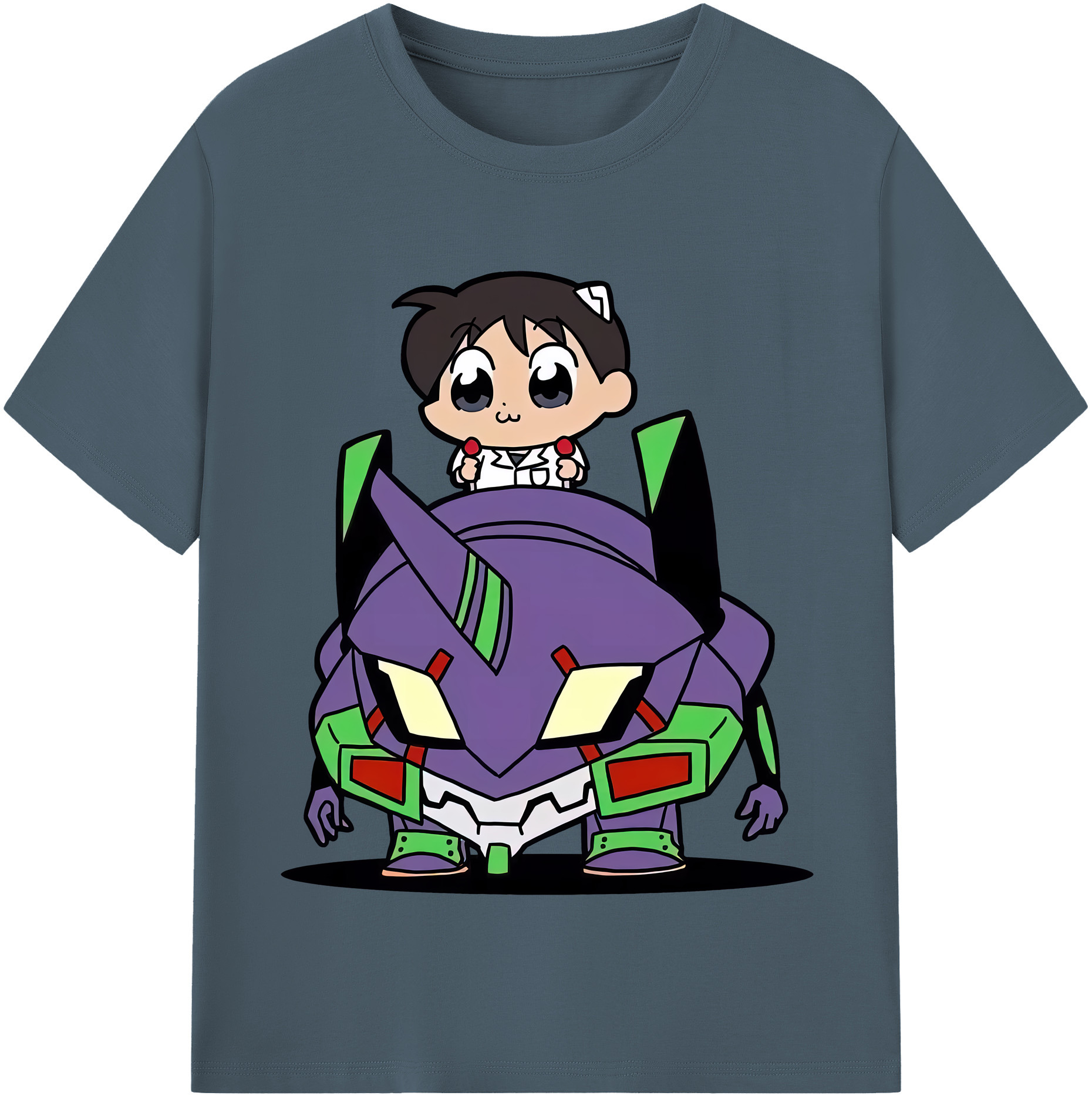 （画像用） EVA 新世紀エヴァンゲリオン 綿100％半袖Tシャツ（フロントプリント）